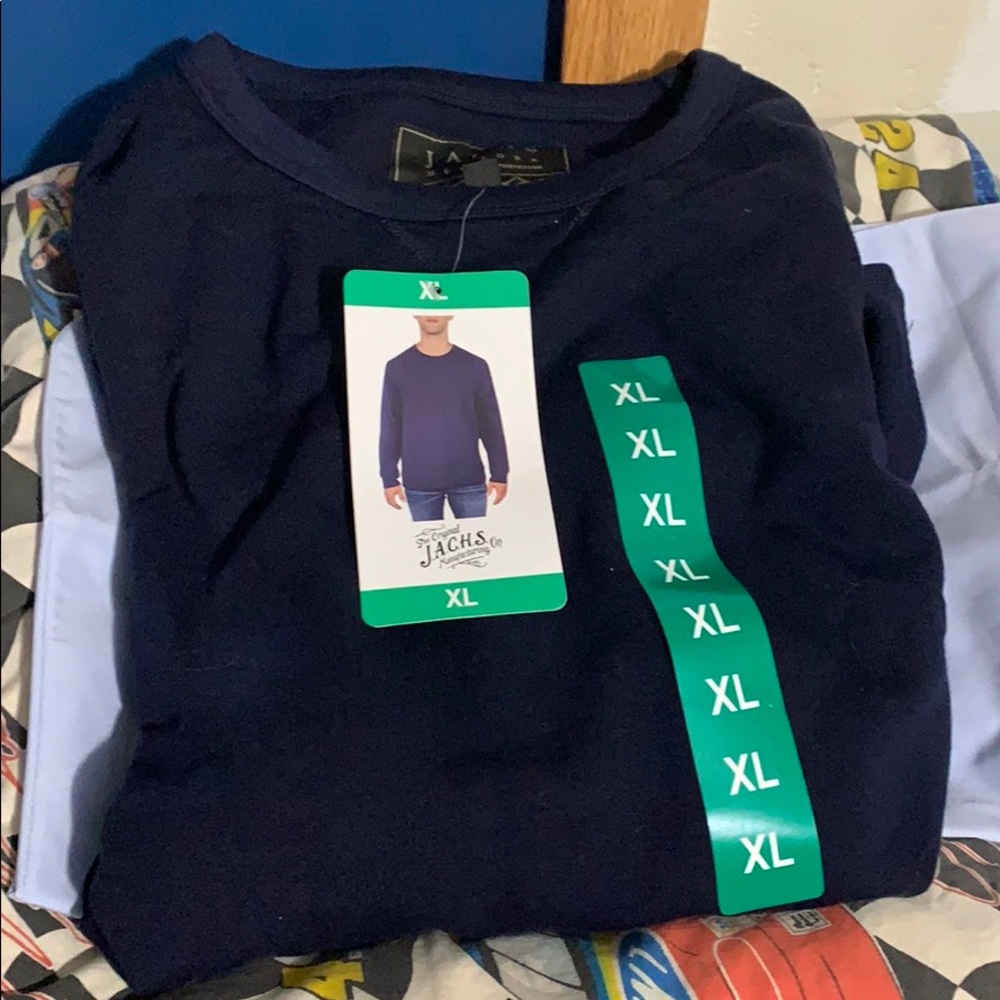 Mens crew neck sweatshirt